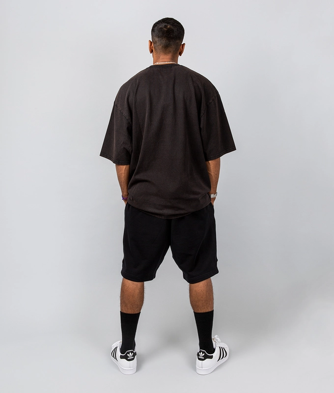 ACID WASH T-SHIRT 'BLACK'
