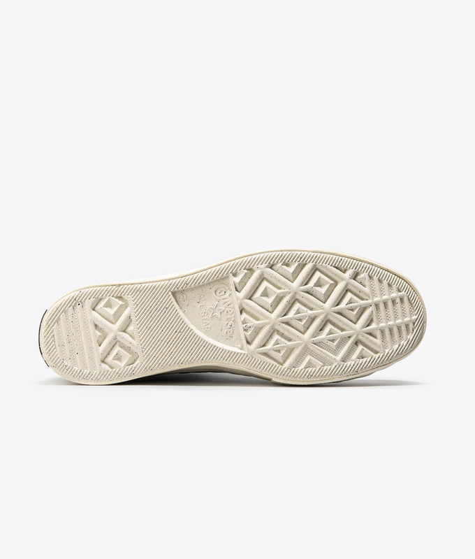 CHUCK 70 RECYCLED CANVAS 'BLACK/WHITE/EGRET'