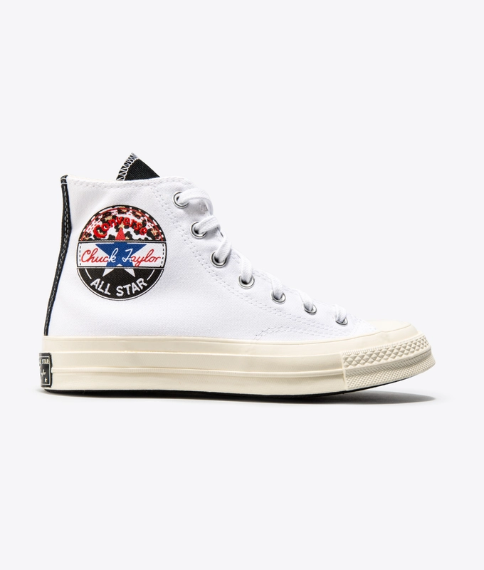 Logo Play Chuck 70 'WHITE/UNIVERSITY RED/RUSH BLUE'