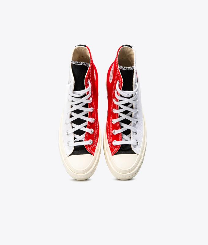 Logo Play Chuck 70 'WHITE/UNIVERSITY RED/RUSH BLUE'