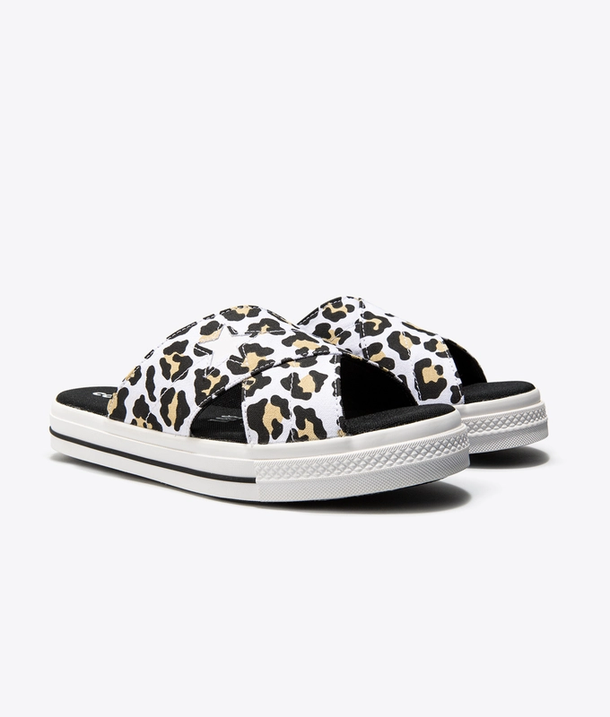 ONE STAR LEOPARD SANDAL 'DESERT ORE/BLACK/WHITE'
