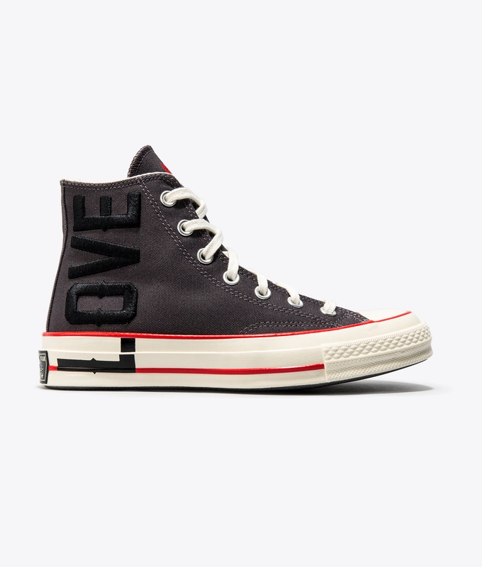 Love Fearlessly Chuck 70 High Top  'Thunder Grey/University Red'
