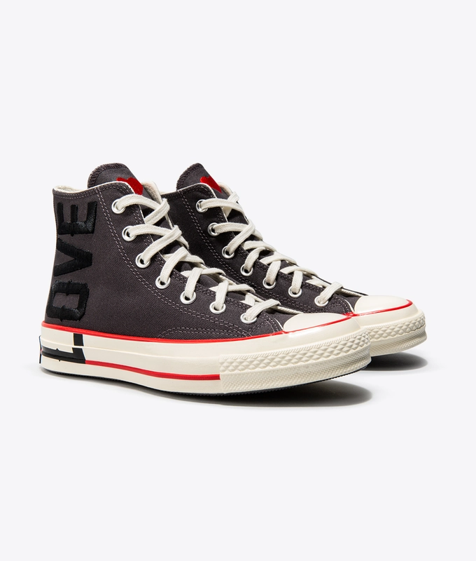 Love Fearlessly Chuck 70 High Top  'Thunder Grey/University Red'