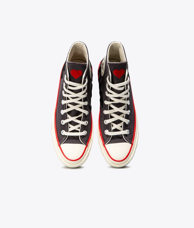 Love Fearlessly Chuck 70 High Top  'Thunder Grey/University Red'