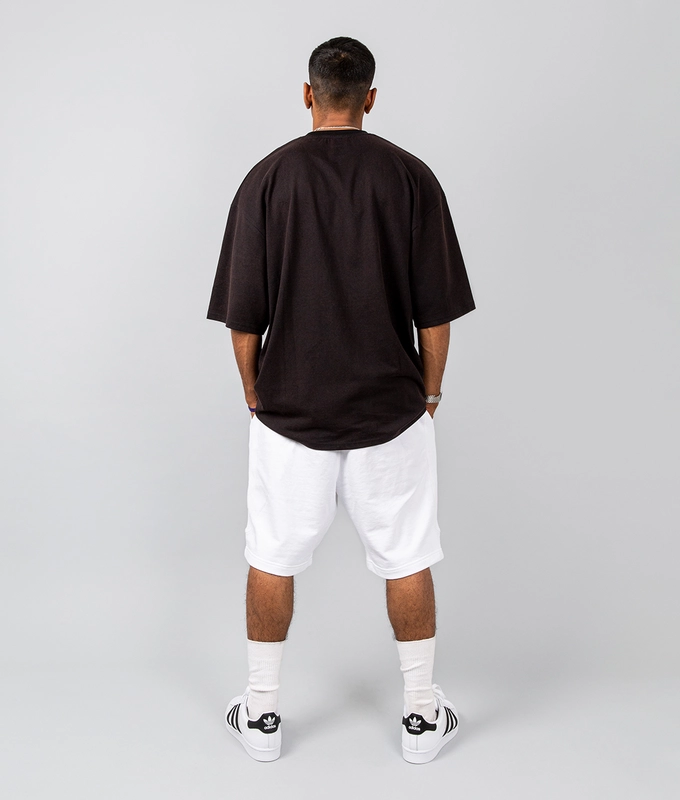 TONE ON TONE ACID WASH T-SHIRT 'BLACK'