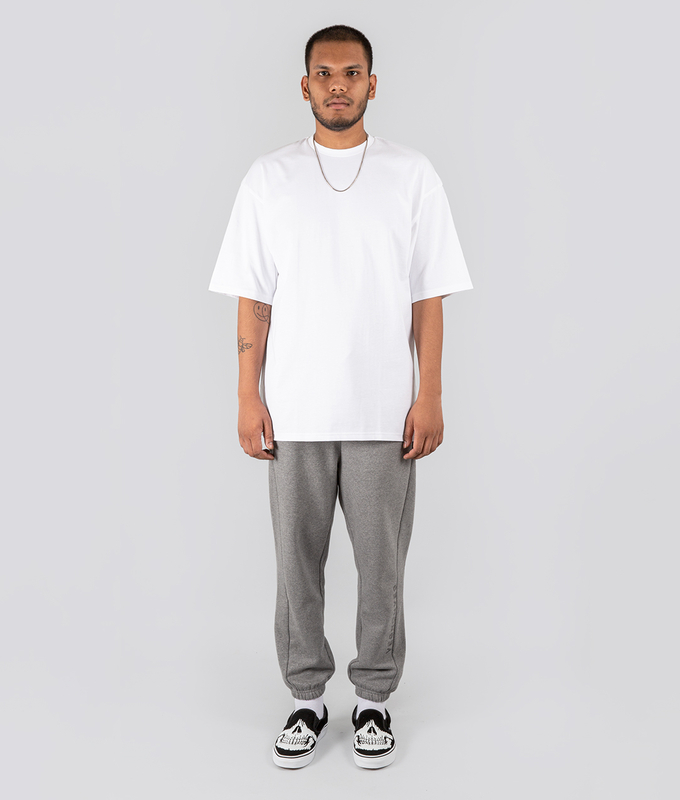 PLAIN OVER SIZED TEE 'WHITE'