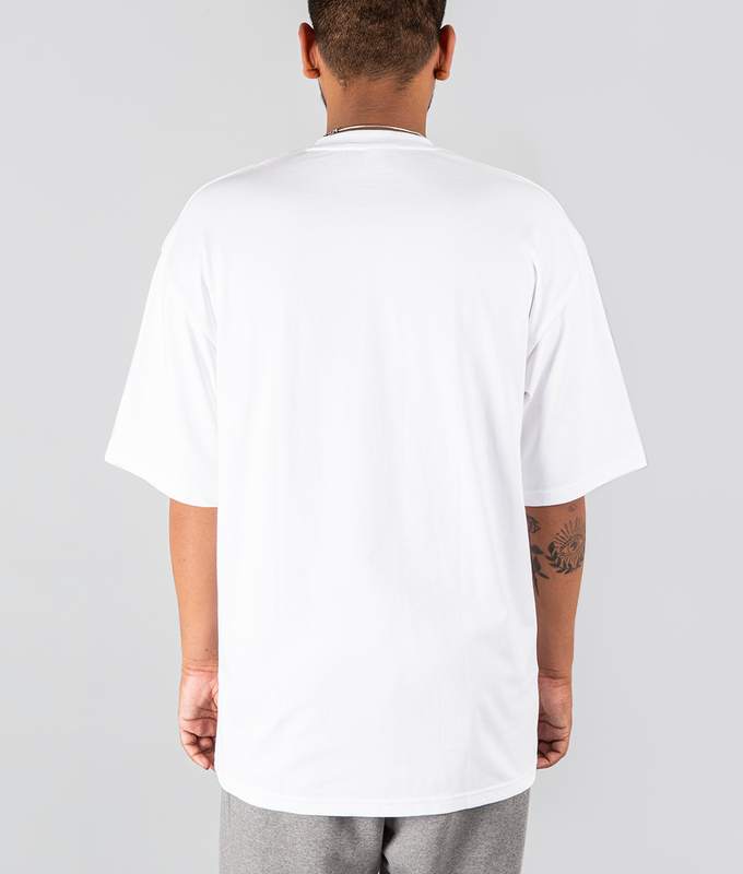 PLAIN OVER SIZED TEE 'WHITE'