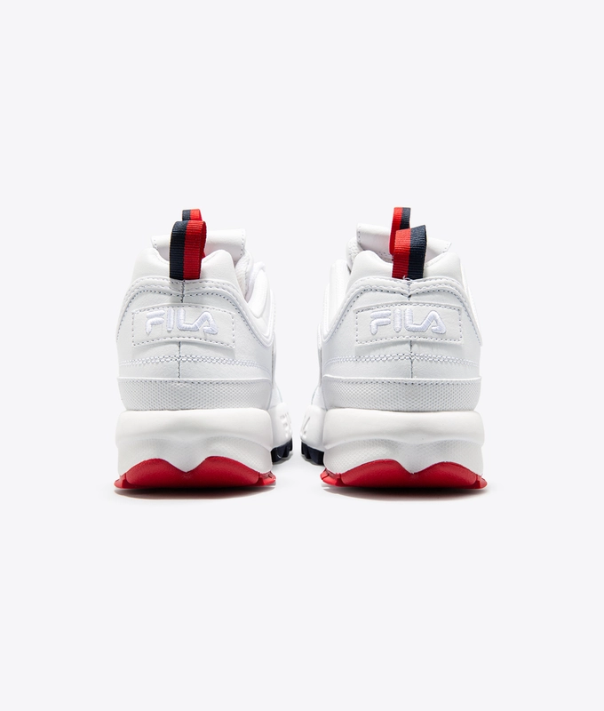 DISRUPTOR II DUO 'White/Fila Navy/Fila Red'