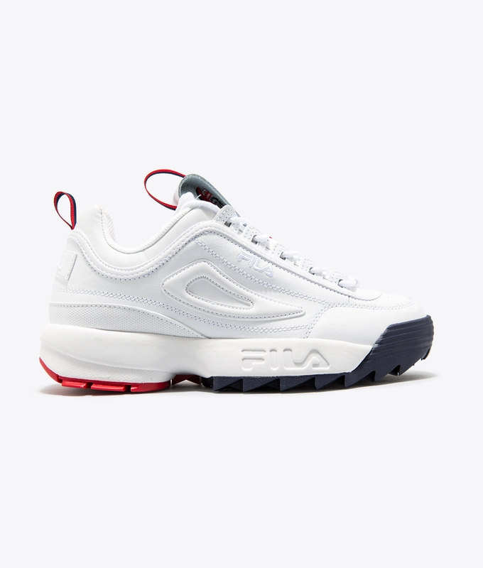 DISRUPTOR II DUO 'White/Fila Navy/Fila Red'