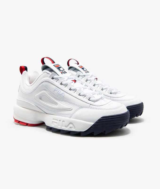 DISRUPTOR II DUO 'White/Fila Navy/Fila Red'