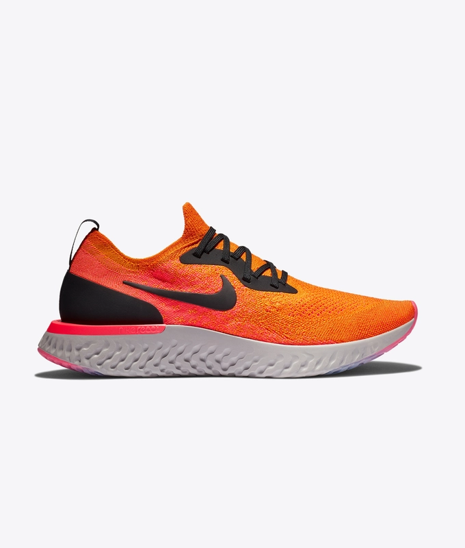 EPIC REACT FLYKNIT 'COPPER FLASH/BLACK-FLASH CRIMSON'