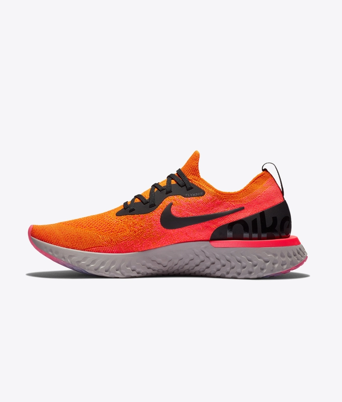 EPIC REACT FLYKNIT 'COPPER FLASH/BLACK-FLASH CRIMSON'