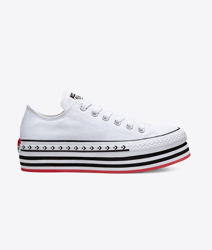 CHUCK TAYLOR ALL STAR LIFT ARCHIVAL CANVAS 'WHITE/BLACK/WHITE'