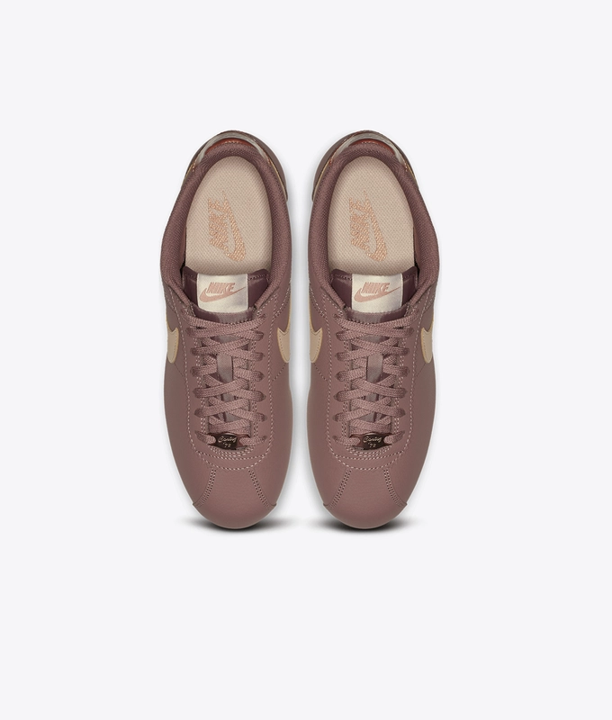CLASSIC CORTEZ LEATHER 'SMOKEY MAUVE/PARTICLE BEIGE'