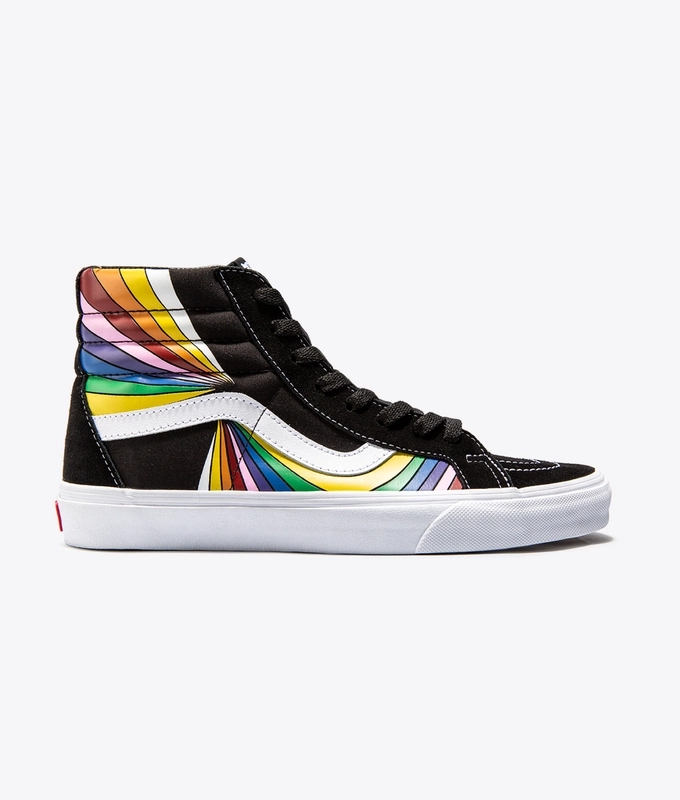 SK8-HI REISSUE 'BLK/TRUE WHT/MULTI'