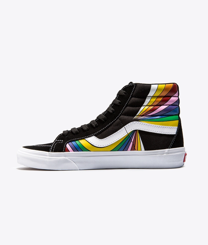SK8-HI REISSUE 'BLK/TRUE WHT/MULTI'