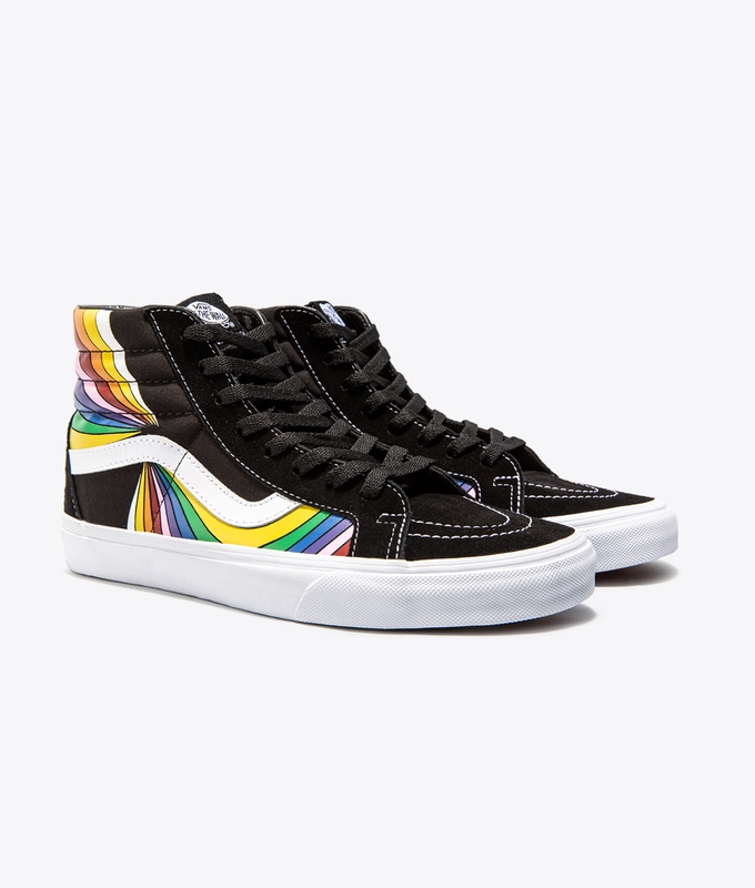 SK8-HI REISSUE 'BLK/TRUE WHT/MULTI'