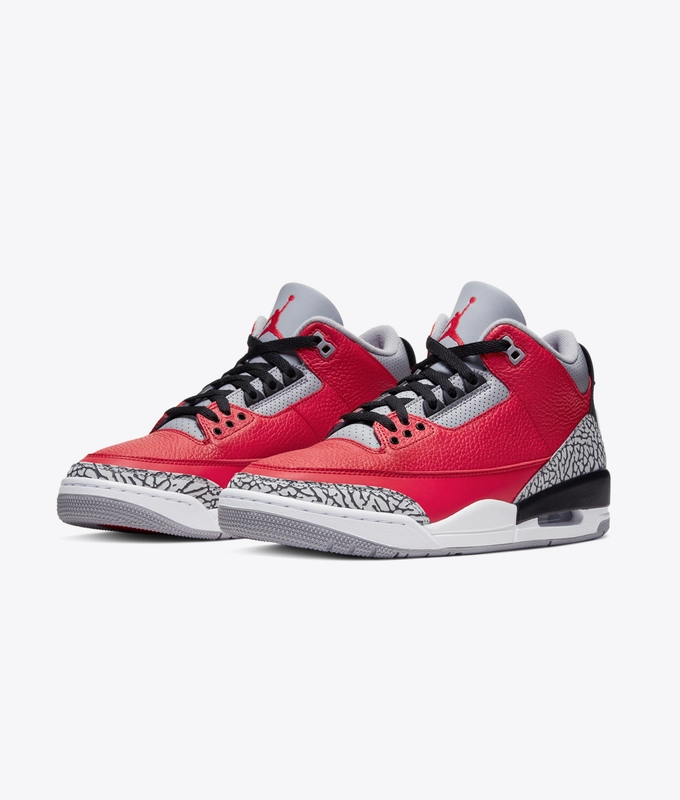 AIR JORDAN 3 RETRO SE 'FIRE RED/FIRE RED-CEMENT GREY'