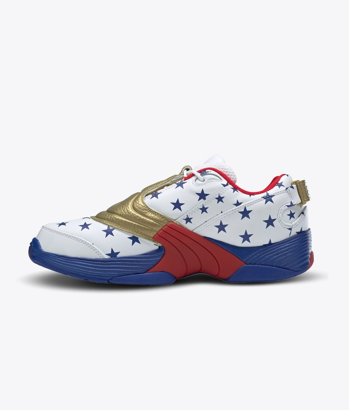 X Atmos All Star ANSWER V MU 'WHITE/SCARLE/PANTON'