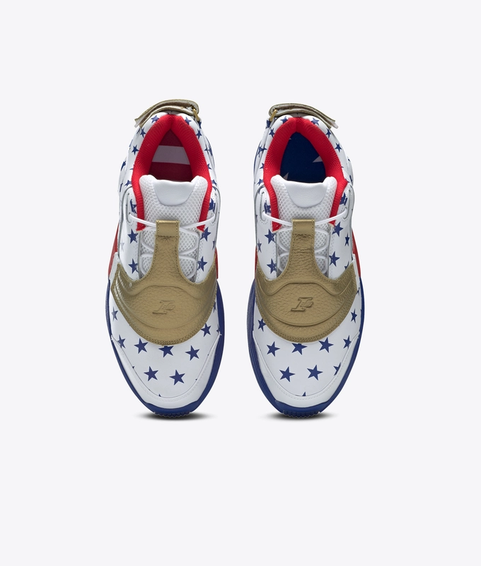 X Atmos All Star ANSWER V MU 'WHITE/SCARLE/PANTON'