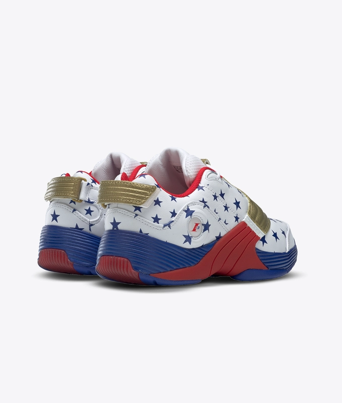 X Atmos All Star ANSWER V MU 'WHITE/SCARLE/PANTON'