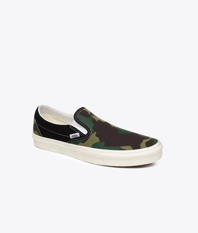 UA Classic Slip-On Mismatch 'zebra / camo'