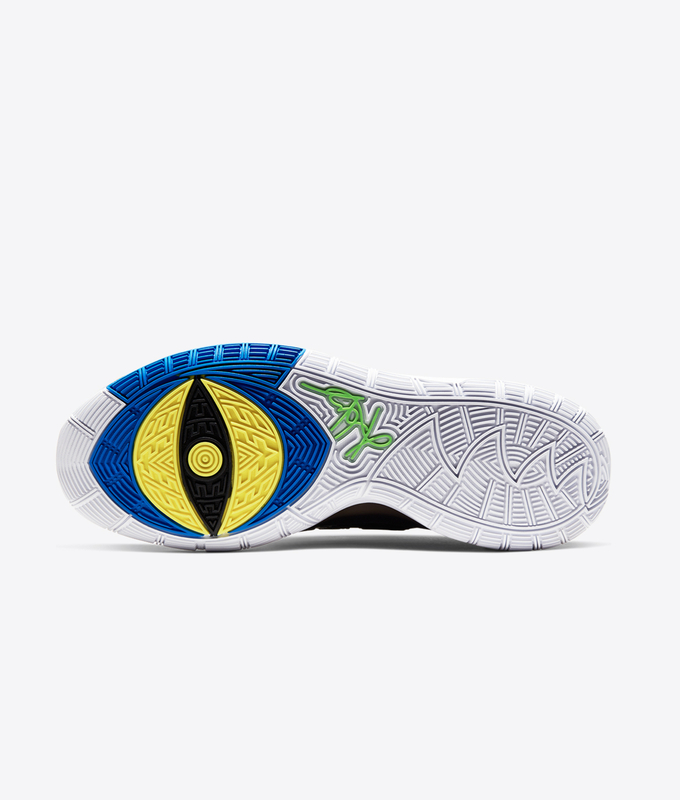 KYRIE 6 EP 'BLACK/WHITE-SOAR-DYNAMIC YELLOW'