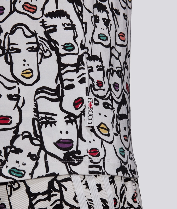 x Fiorucci TEE 'MULTICOLOR'