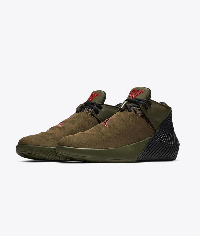 JORDAN WHY NOT ZER01 LOW 'OLIVE CANVAS/BLACK-INFRARED 23'