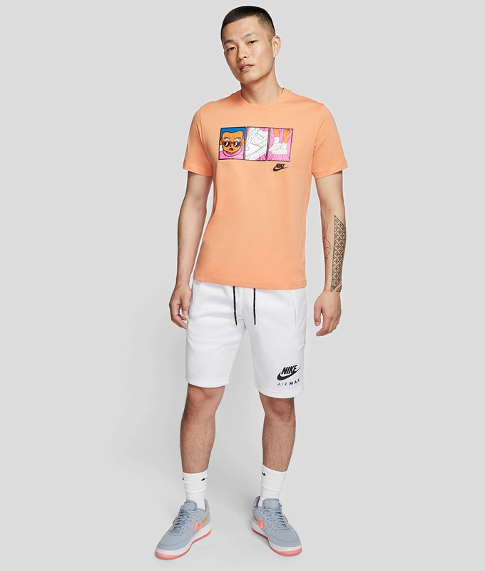 AS M NSW TEE FTWR1ILLUSTRATION 'ORANGE TRANCE/BLACK'