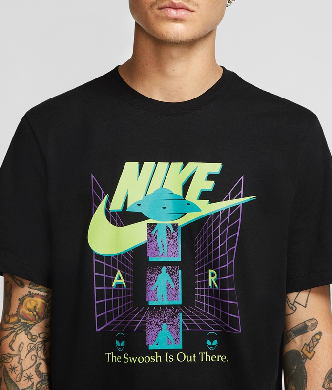 AS M NSW ALIEN ABDUCTION TEE 'BLACK'