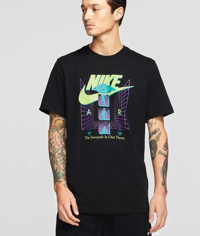 AS M NSW ALIEN ABDUCTION TEE 'BLACK'