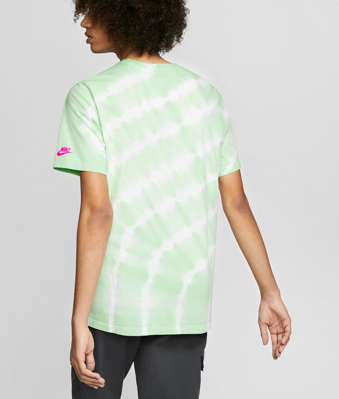 AS M NSW FESTIVAL TYE DYE TEE 'WHITE/PISTACHIO FROST/FIRE PINK'