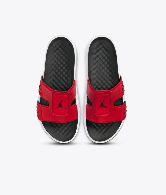 JORDAN HYDRO 8 'GYM RED/BLACK-WHITE'