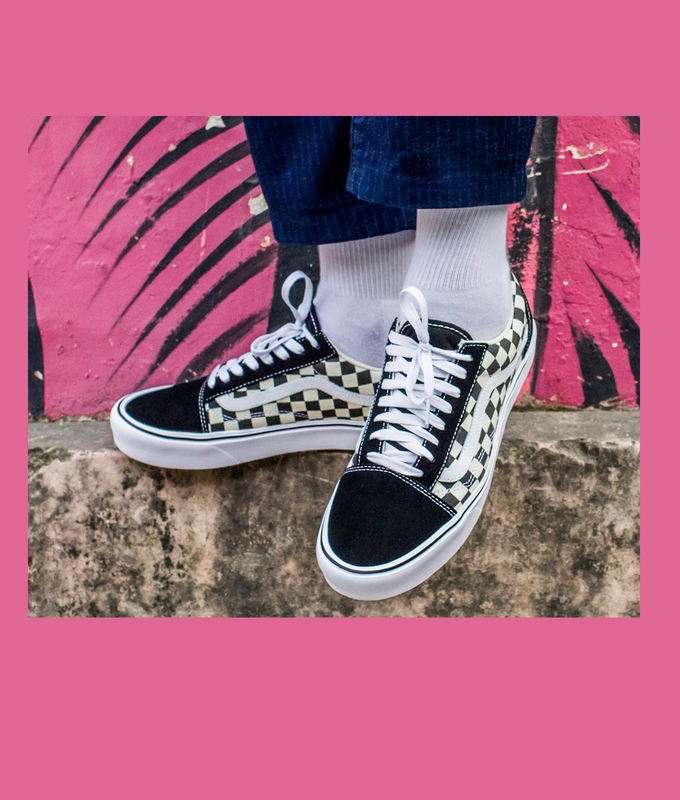 OLD SKOOL LITE CHECKERBOARD 'BLACK/WHITE'