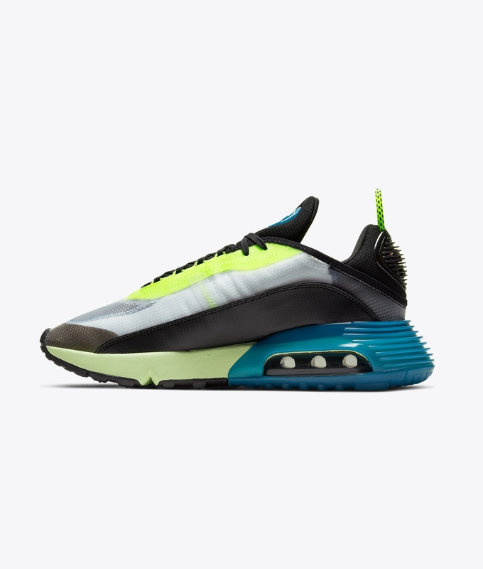 NIKE AIR MAX 2090 'WHITE/BLACK-VOLT-VALERIAN BLUE'