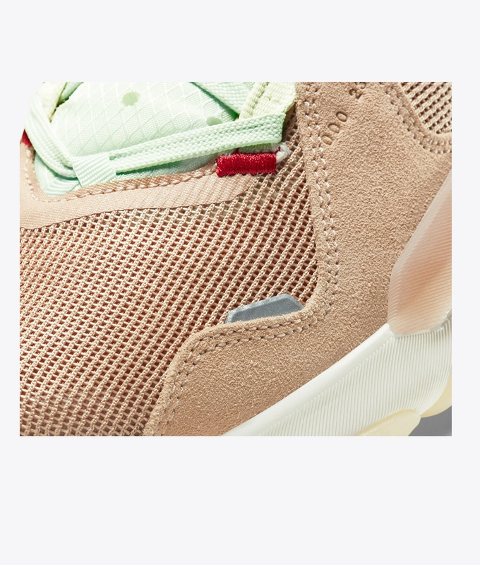 JORDAN DELTA 'VACHETTA TAN/GYM RED-JADE AURA'