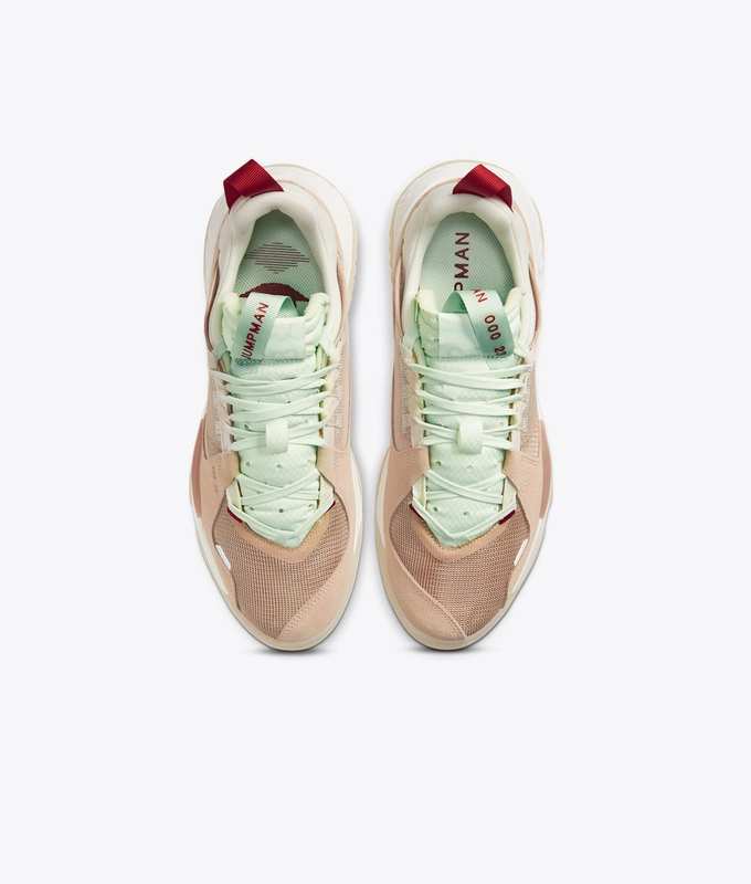 JORDAN DELTA 'VACHETTA TAN/GYM RED-JADE AURA'