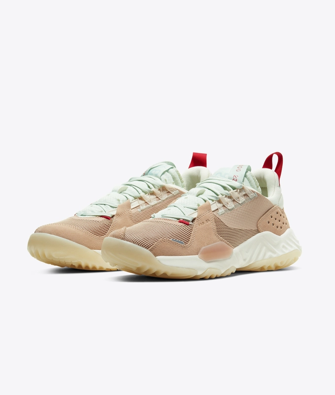 JORDAN DELTA 'VACHETTA TAN/GYM RED-JADE AURA'