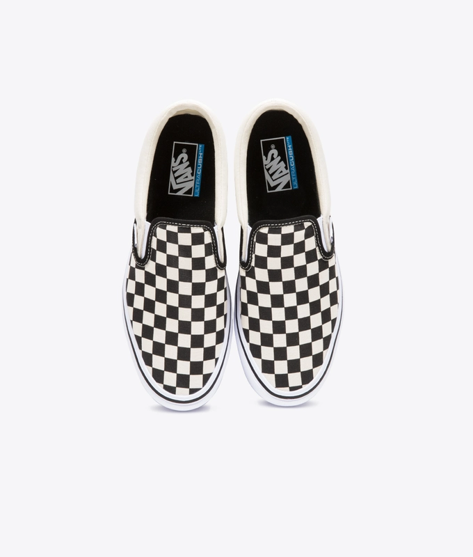 SLIP-ON LITE CHECKERBOARD 'BLACK/CLASSIC WHITE'