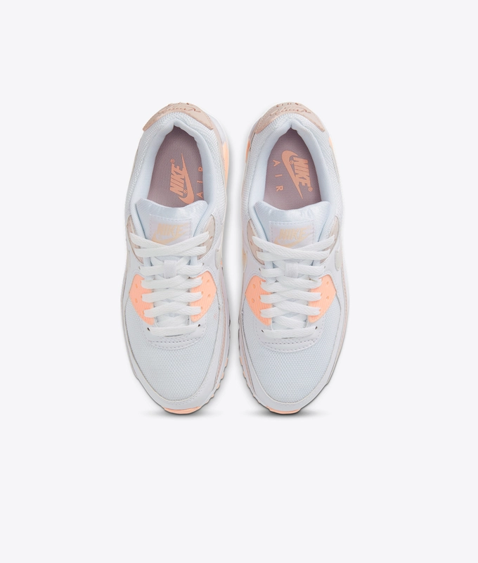 W AIR MAX 90 'WHITE/PLATINUM TINT-BARELY ROSE'