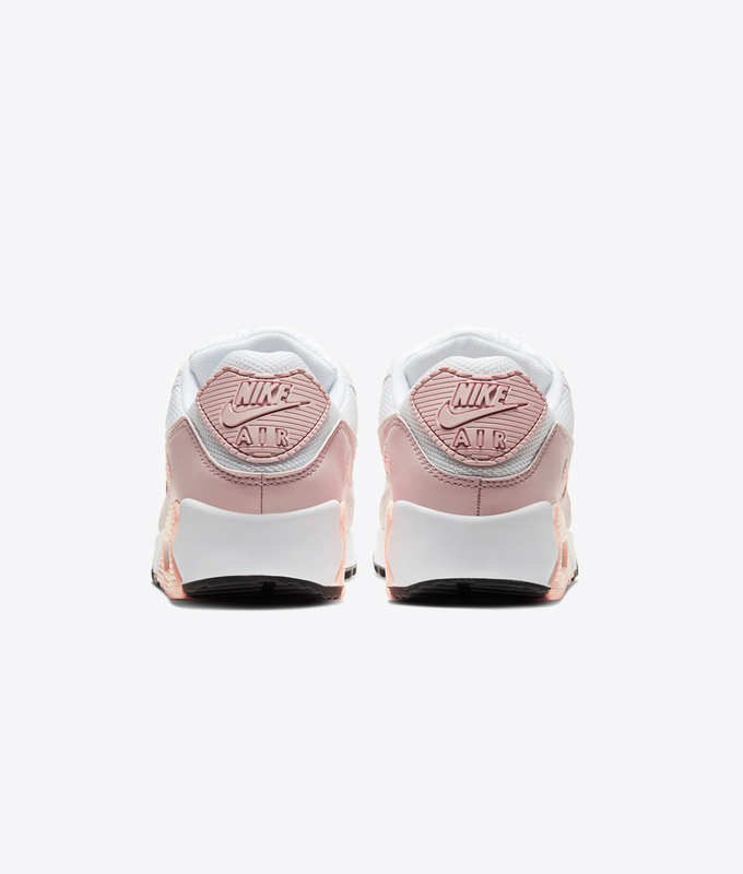 W AIR MAX 90 'WHITE/PLATINUM TINT-BARELY ROSE'