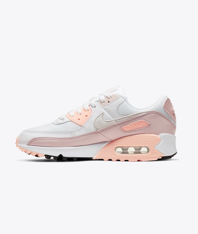 W AIR MAX 90 'WHITE/PLATINUM TINT-BARELY ROSE'