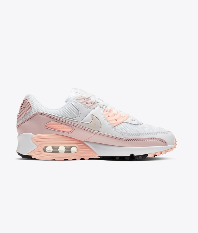 W AIR MAX 90 'WHITE/PLATINUM TINT-BARELY ROSE'
