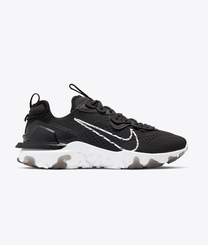 NIKE REACT VISION 'BLACK/WHITE-BLACK'