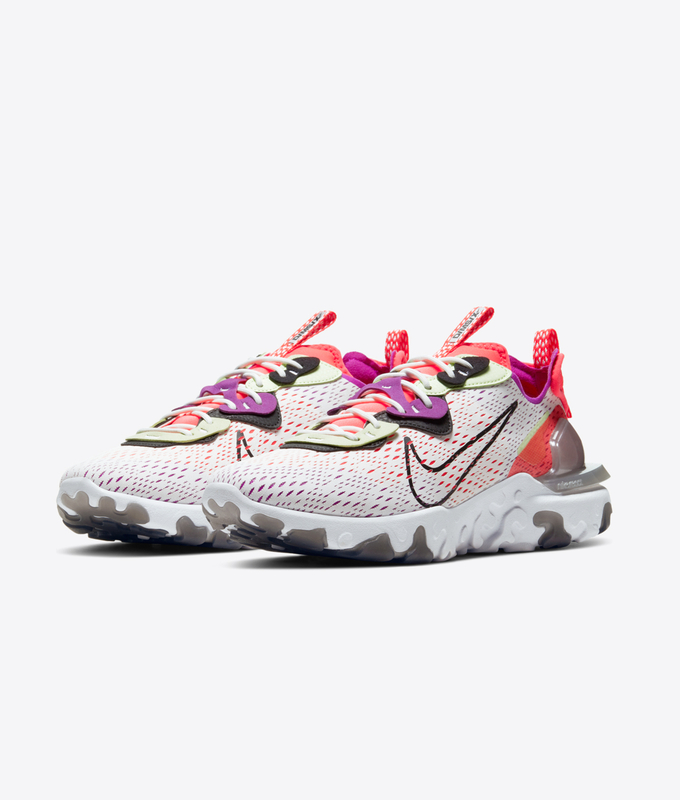 NIKE REACT VISION 'SUMMIT WHITE/BLACK-BARELY VOLT'