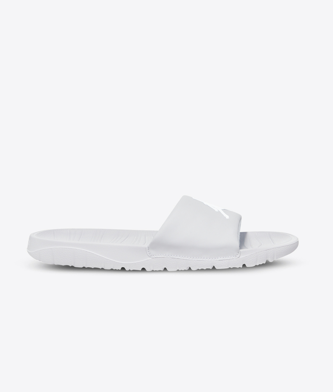 JORDAN BREAK SLIDE 'WHITE/WHITE'
