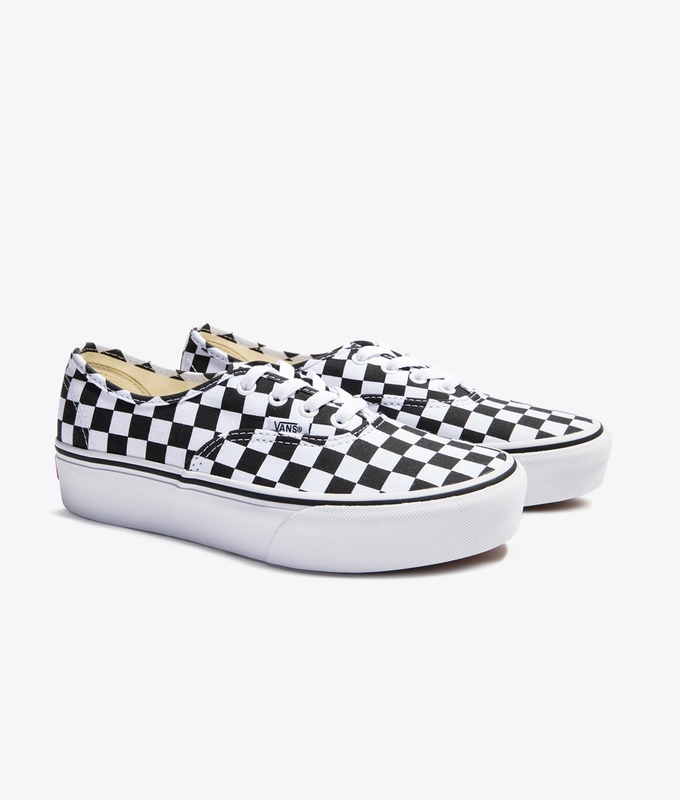 AUTHENTIC PLATFORM 20 CHECKERBOARD 'TRUE WHITE'