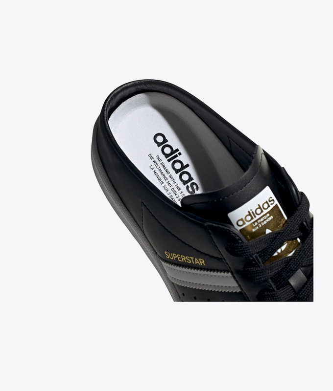 SUPERSTAR MULE 'CBLACK/FTWWHT/CBLACK'