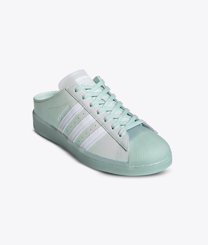 SUPERSTAR MULE 'DASH GREEN / CLOUD WHITE / DASH GREEN'